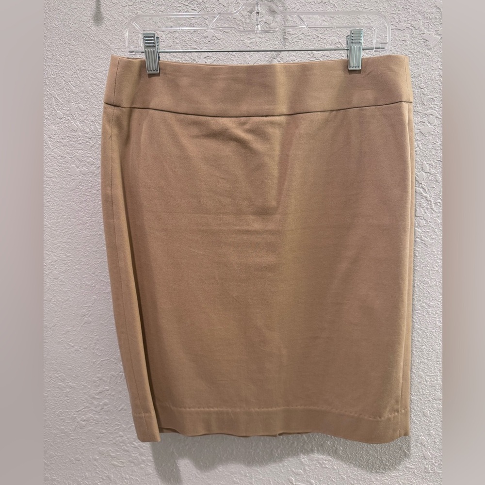 Khaki Banana Republic Pencil Skirt